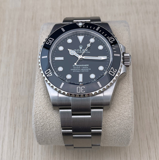 Rolex Submariner Ceramic Bezel M124060-0001 at FLYBACK TIME